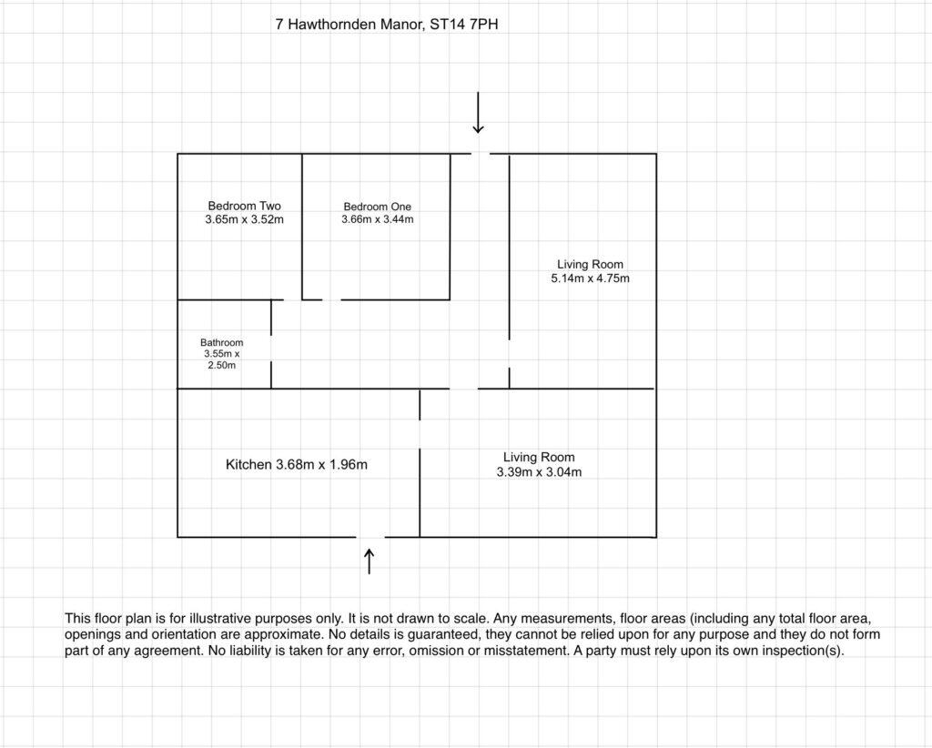 Hawthornden Manor, Uttoxeter, ST14 7PH floorplan