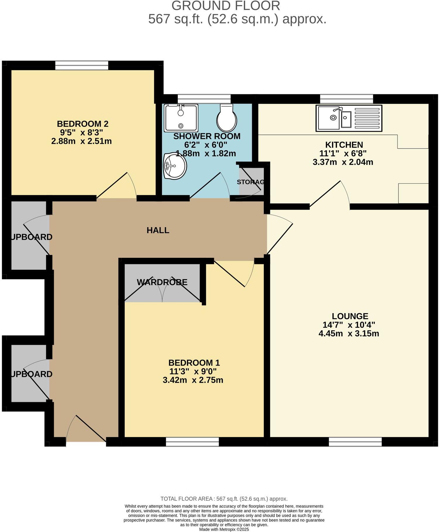 Jasmine Court, Wigston, LE18 floorplan