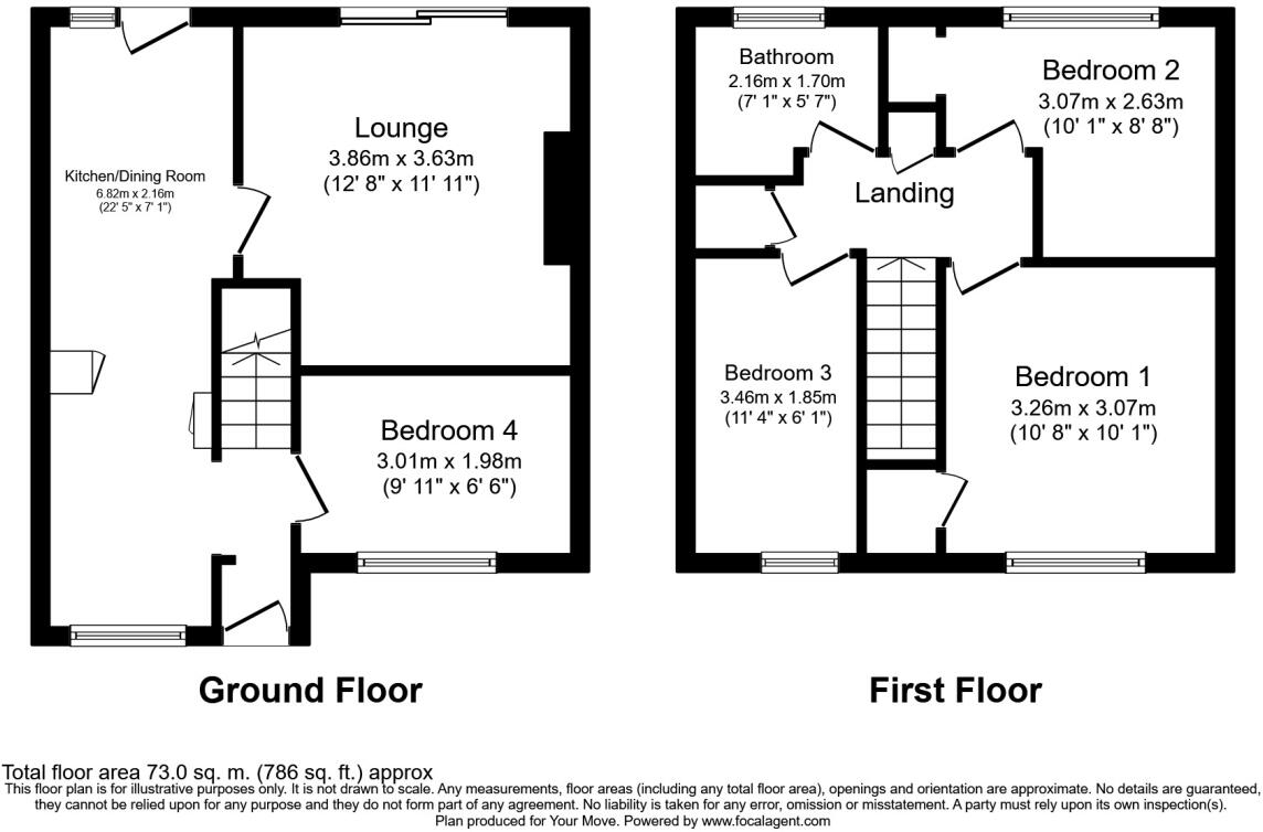 Tunstall Road, Canterbury, Kent, CT2 floorplan