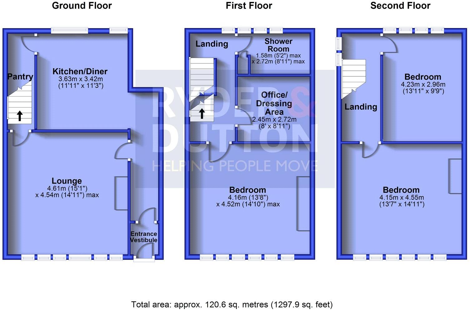 Harrop Green, Diggle, Saddleworth, OL3 floorplan
