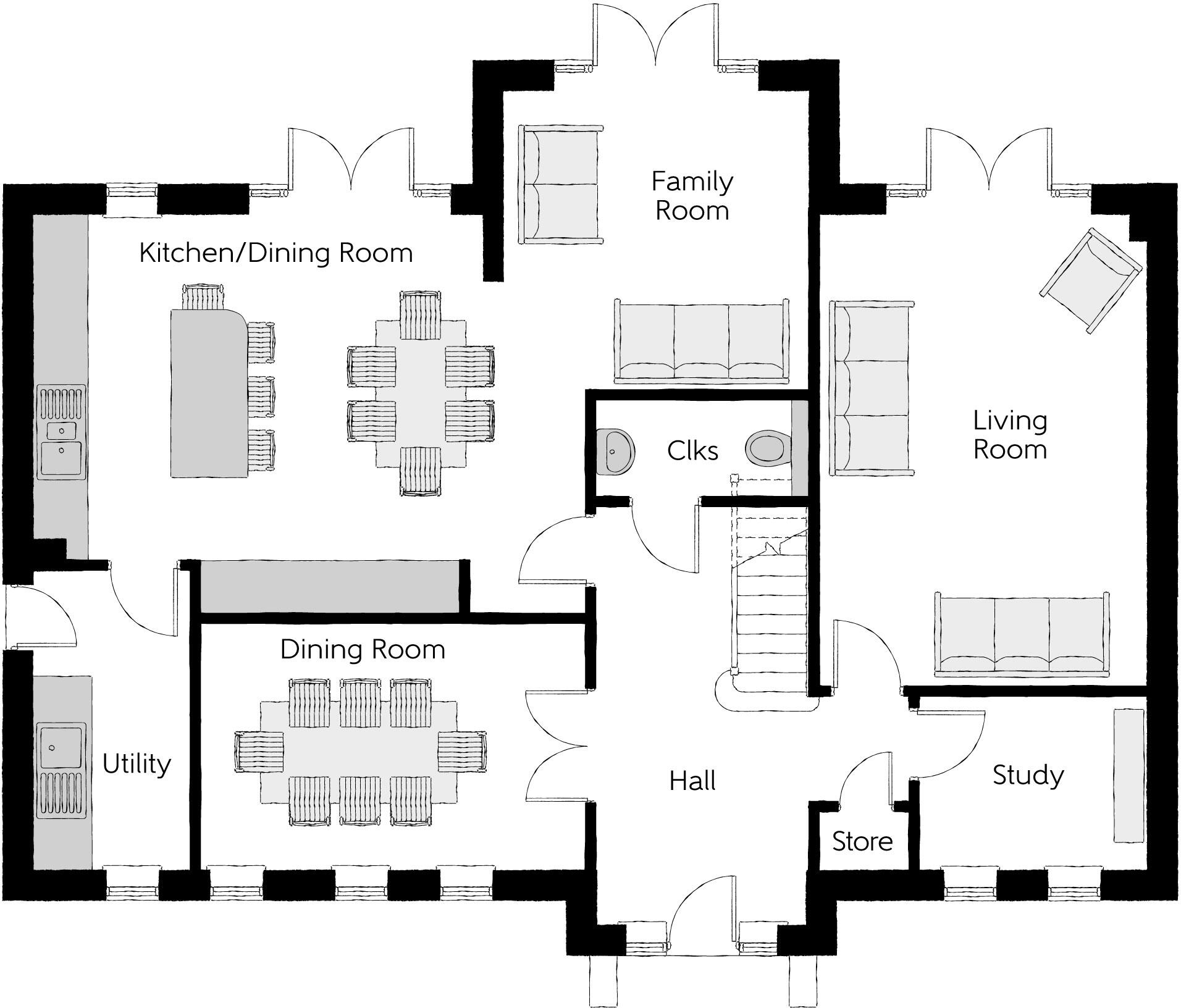 Longframlington,
NE65 8DR floorplan