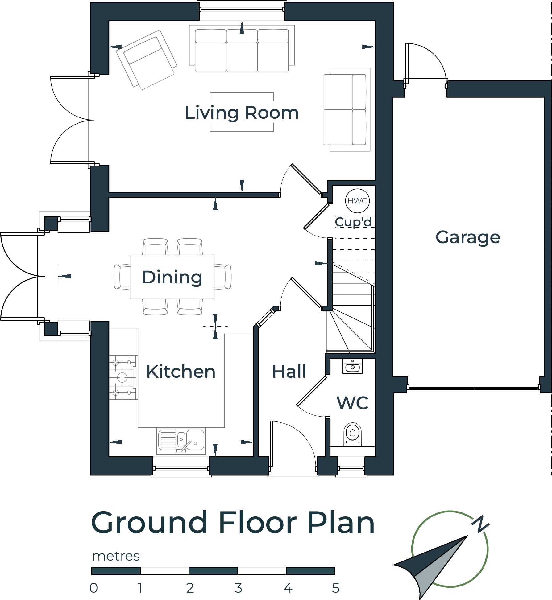 Ashfield Road, Elmswell, Bury St. Edmunds, Suffolk, IP30 floorplan