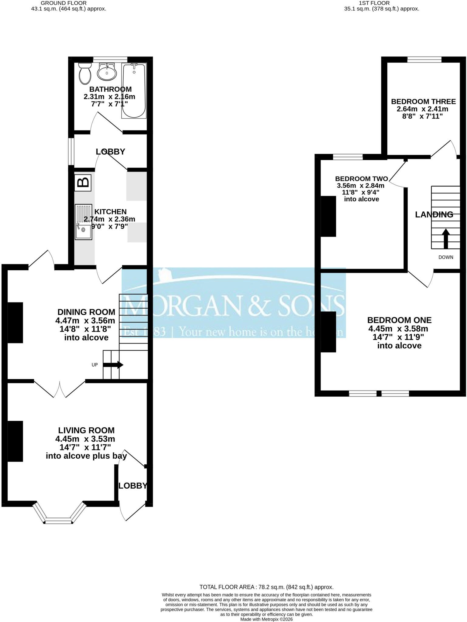 Washington Avenue, Easton / Greenbank Border, Bristol, BS5 floorplan
