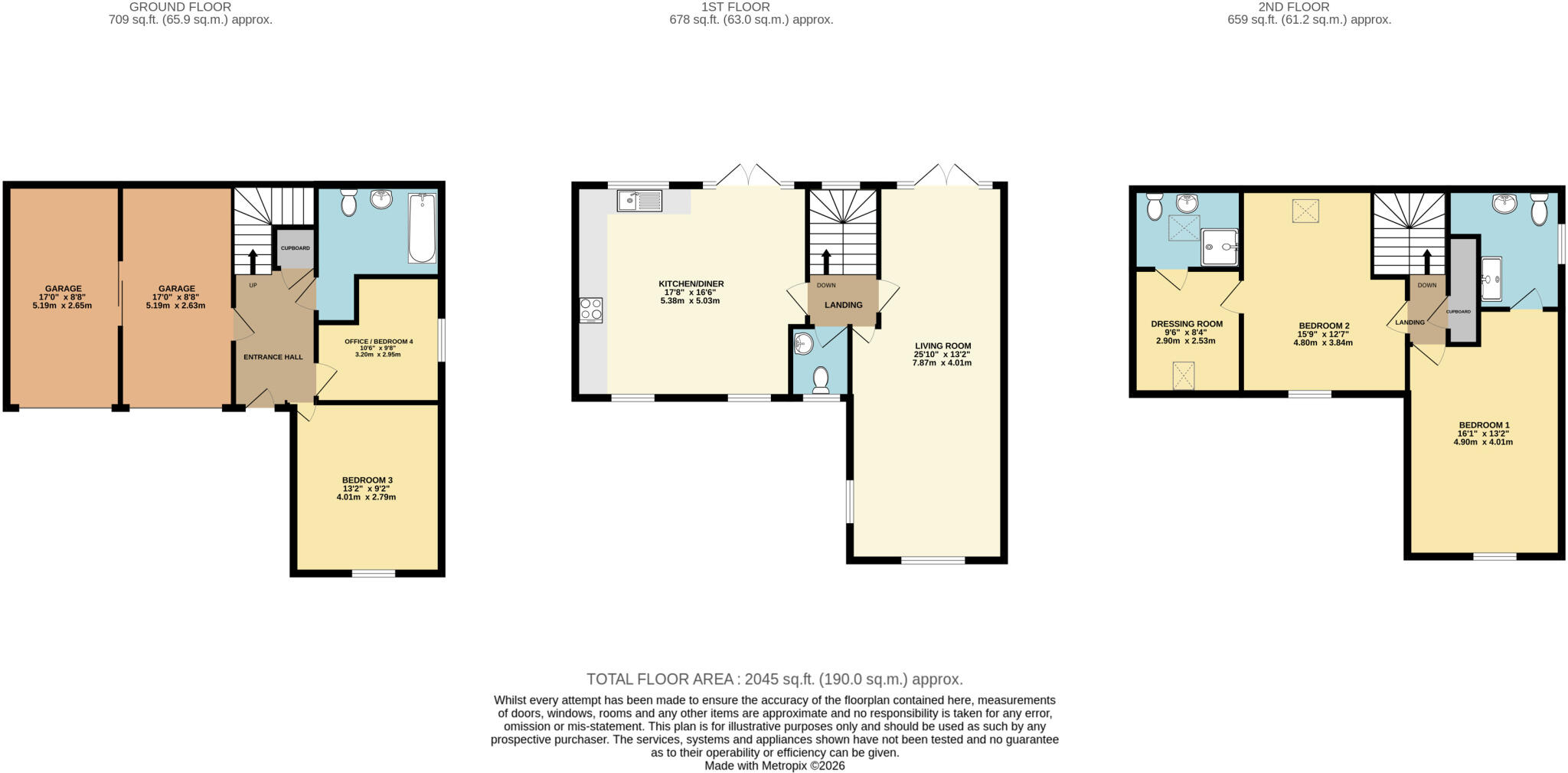 Greenfield Close, Bideford, Devon, EX39 floorplan