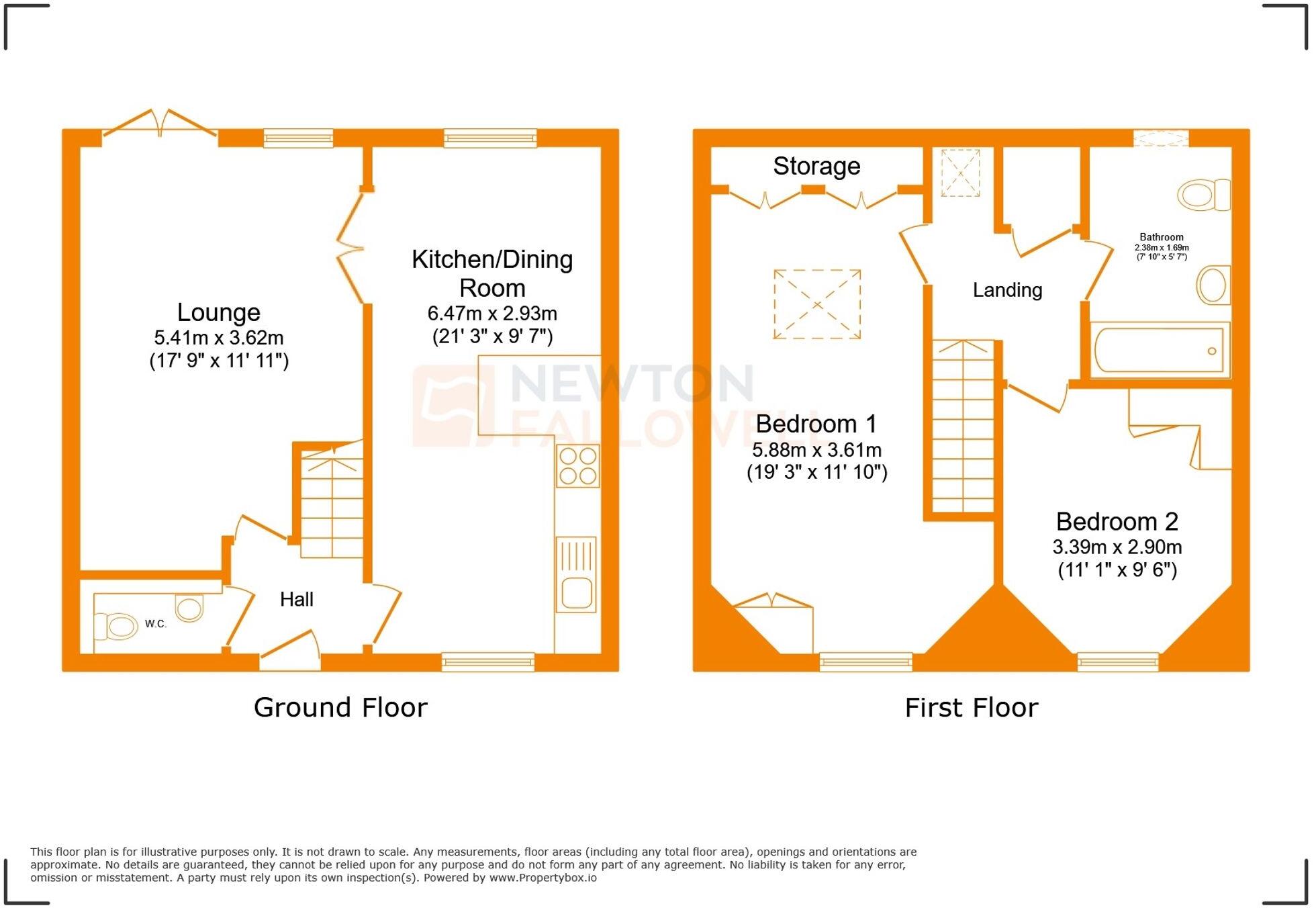 Edith Murphy Close, Birstall, LE4 floorplan