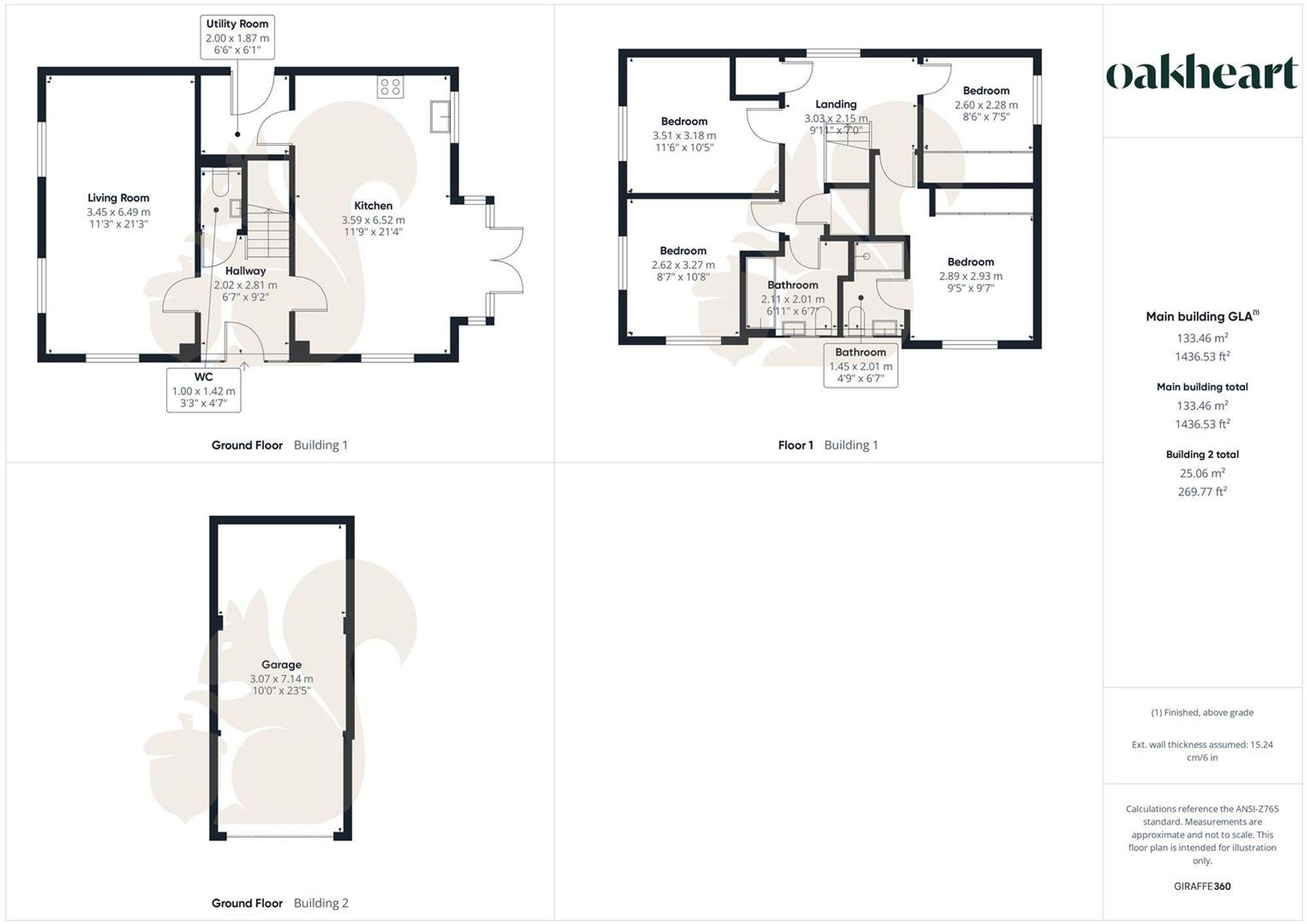 Wood View, Haughley, IP14 floorplan