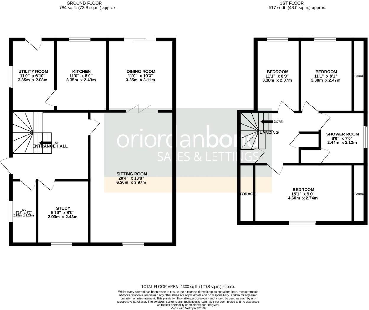 Milverton Crescent, Abington Vale, Northampton NN3 floorplan