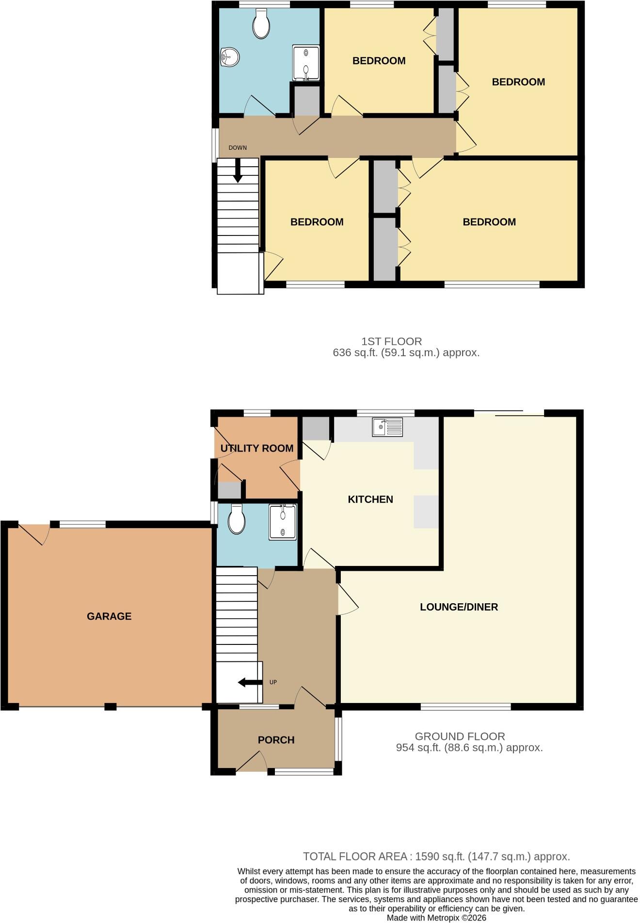 Park View, PO33 floorplan