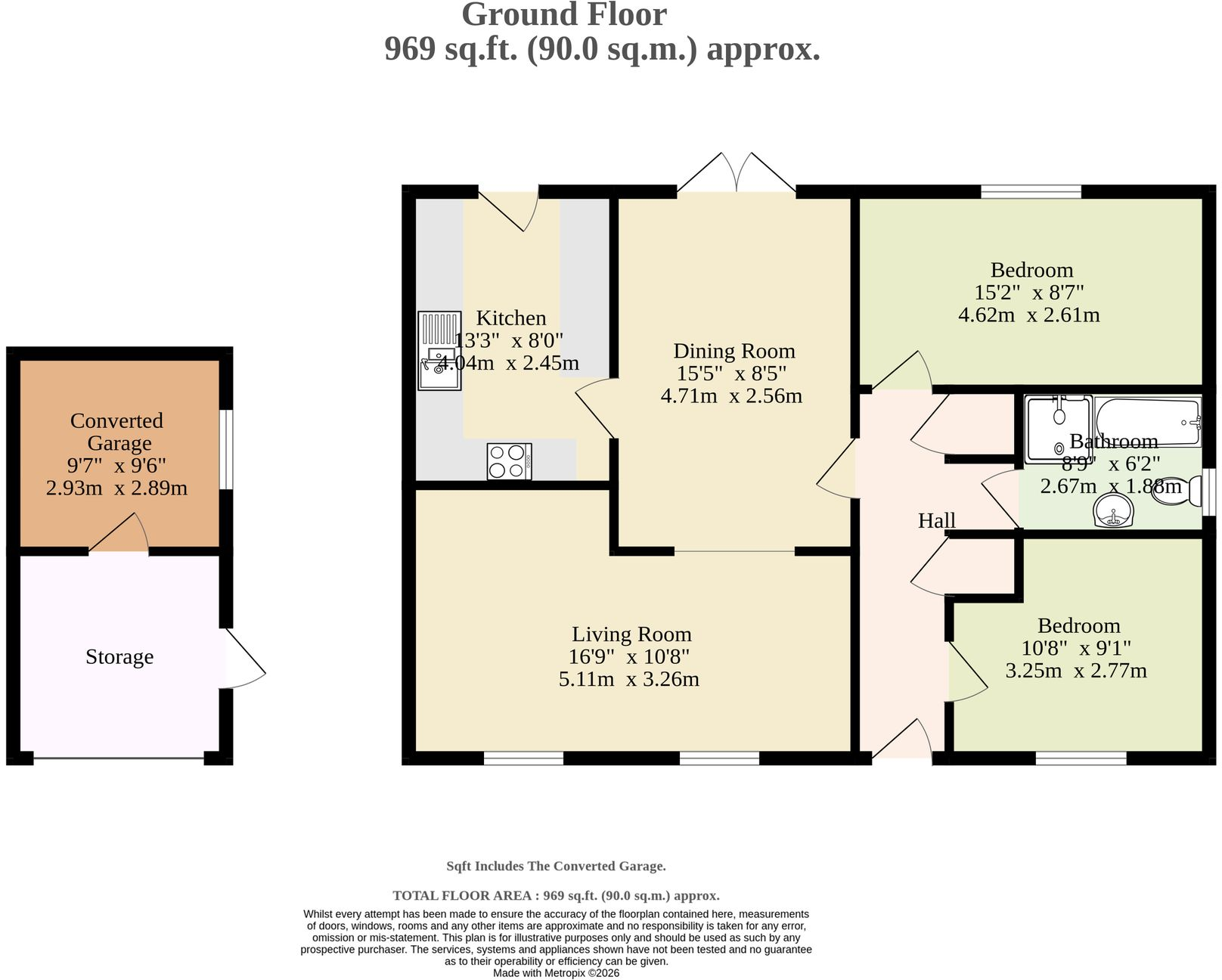Howard's Way, Bradwell floorplan