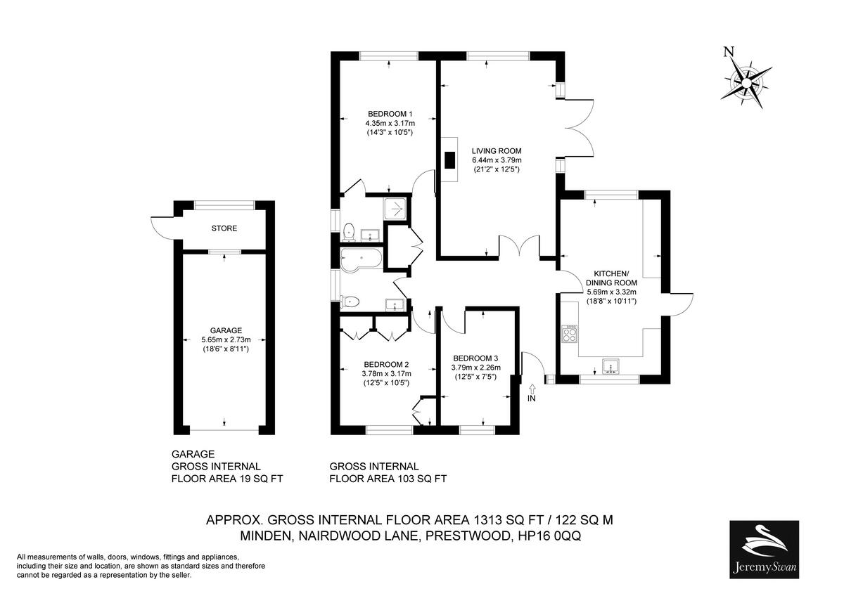Nairdwood Lane, Prestwood , Great Missenden, HP16 floorplan