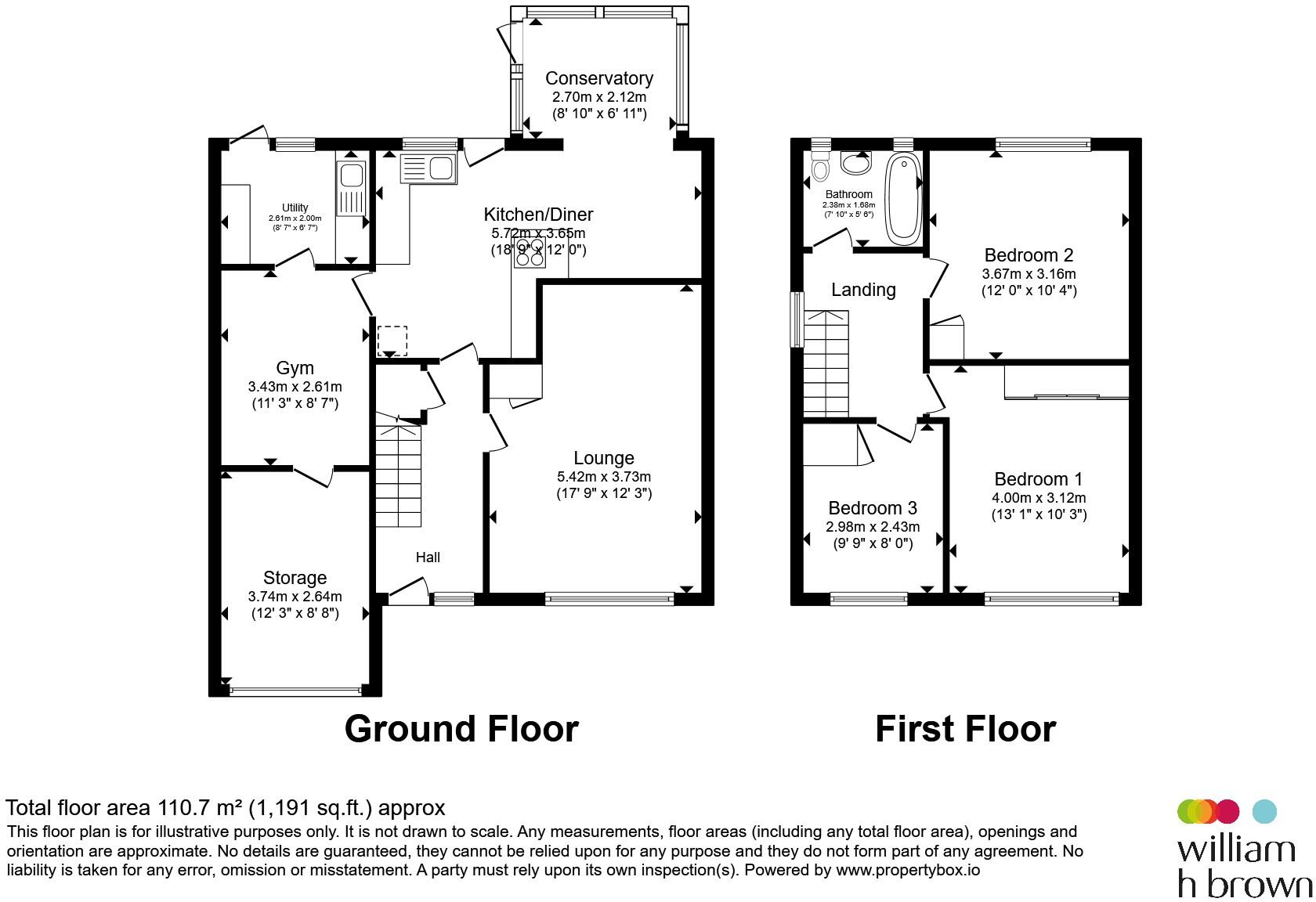 Bramley Way, Mayland, Chelmsford floorplan