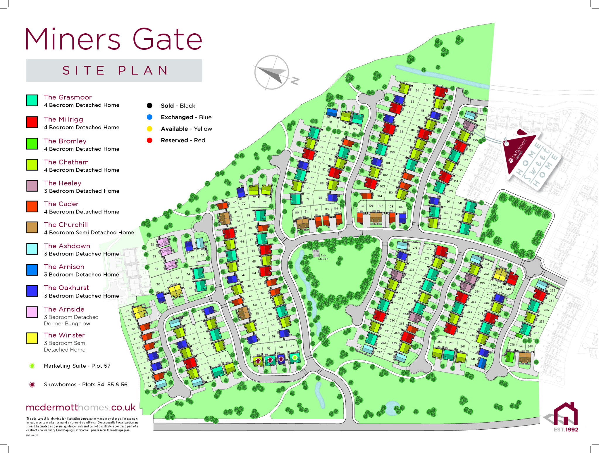Plot 241, Miners Gate, Ellison Fold Way, Darwen floorplan
