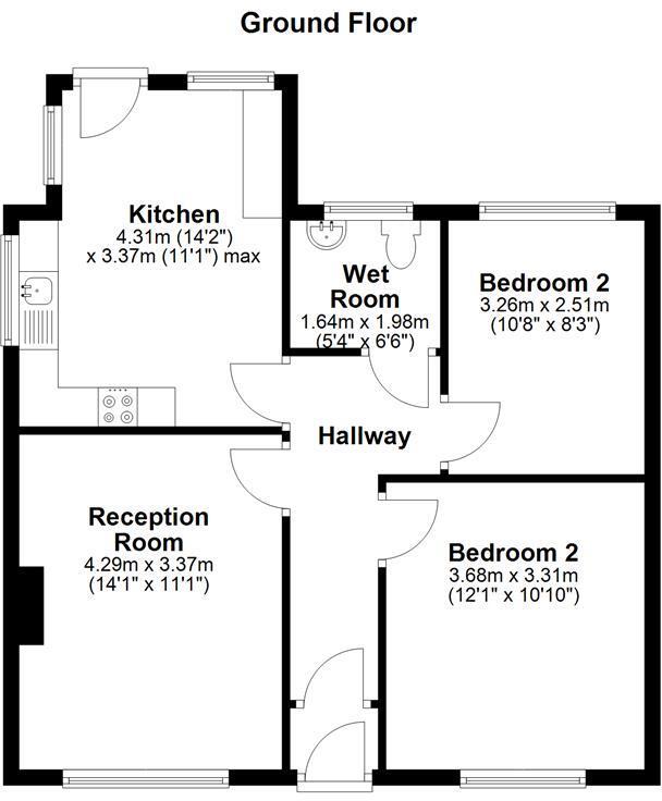 St. Annes Avenue, Bare, Morecambe floorplan
