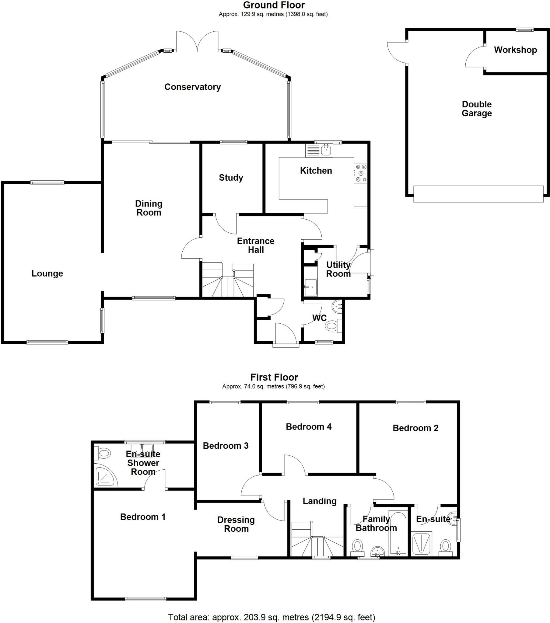 Saxon Way, Bourne, PE10 floorplan