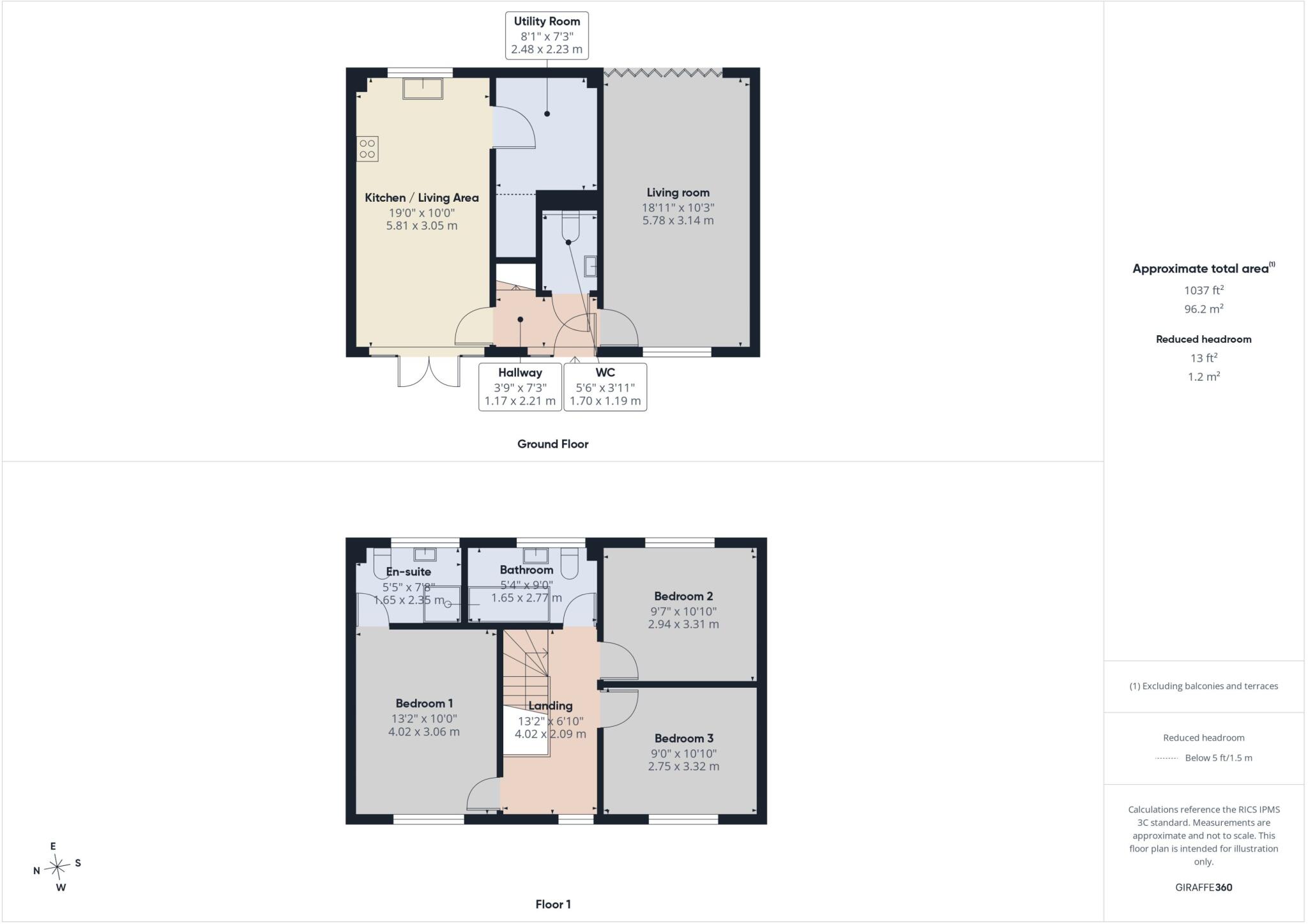 14, Mable Close, Melton Mowbray, LE13 floorplan