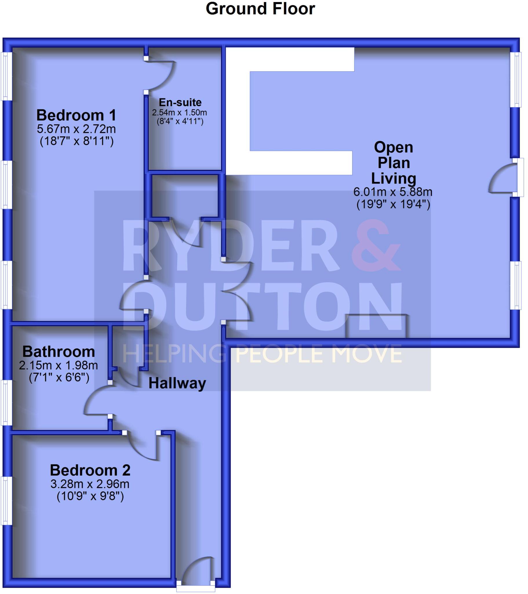 Sharp Lane, Almondbury, Huddersfield, West Yorkshire, HD4 floorplan