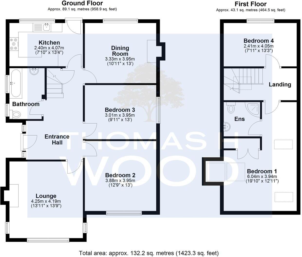 Llwyd Coed, Pantmawr, Cardiff floorplan