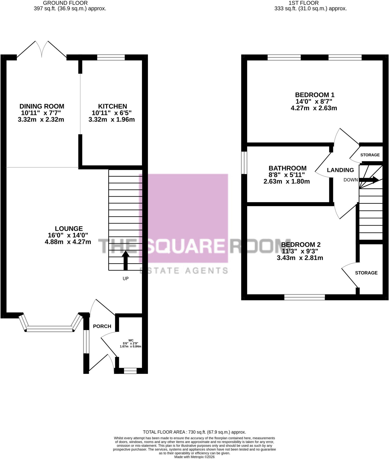 Citrine Avenue,  Poulton-Le-Fylde, FY6 floorplan