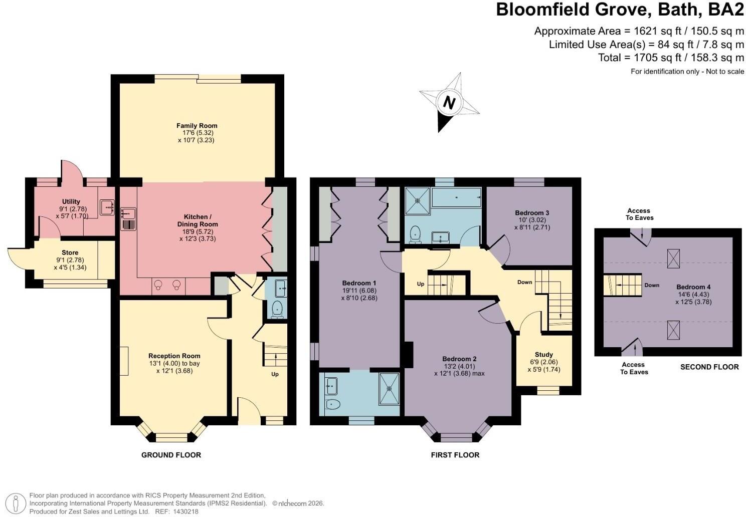 Bloomfield Grove, Bath floorplan