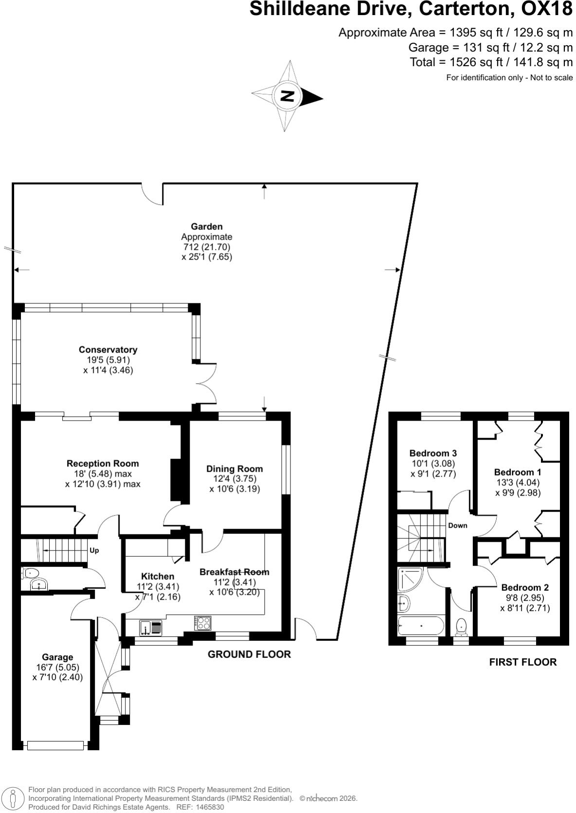 Shilldeane Drive, Carterton, Oxfordshire, OX18 floorplan