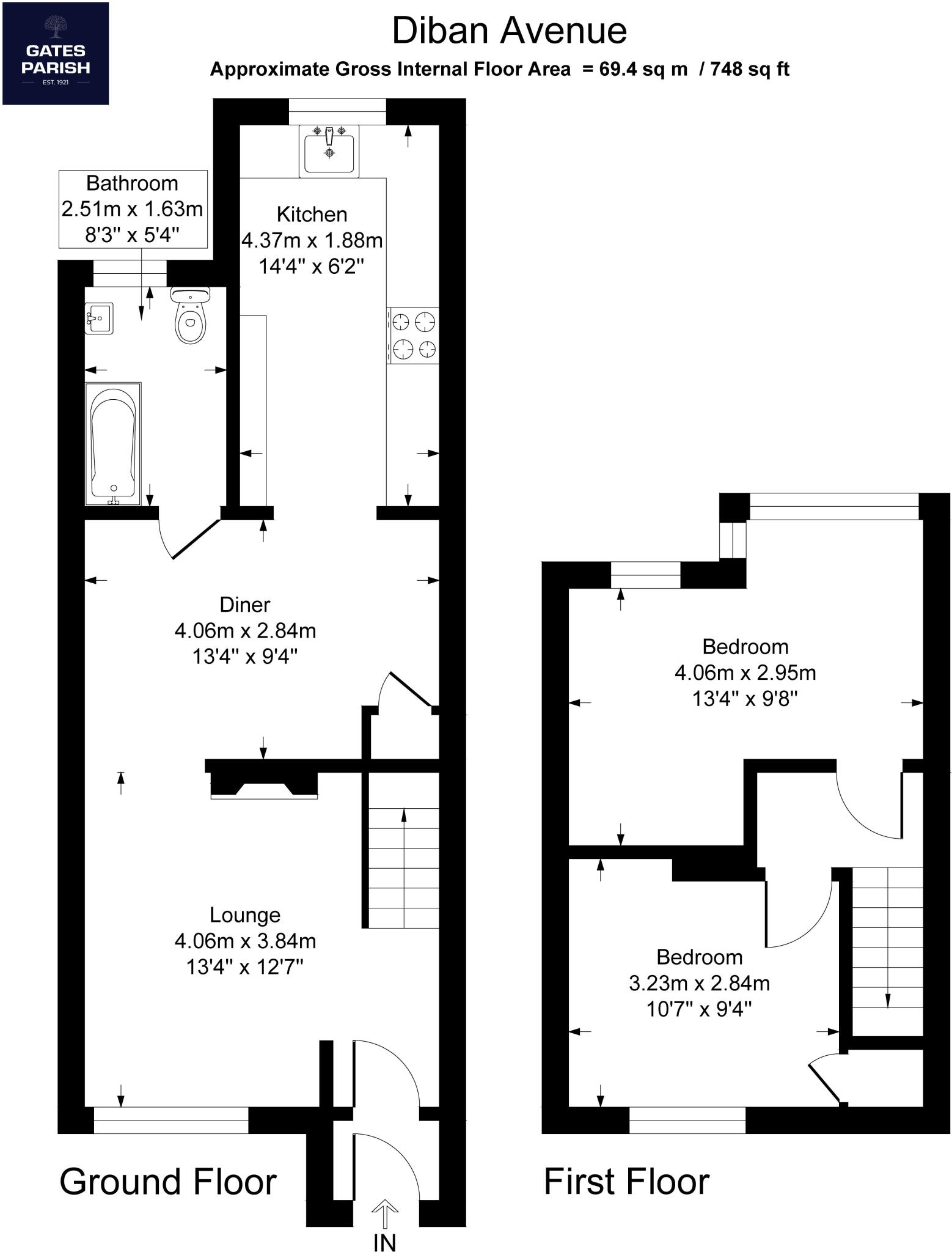 Diban Avenue, Hornchurch, RM12 floorplan