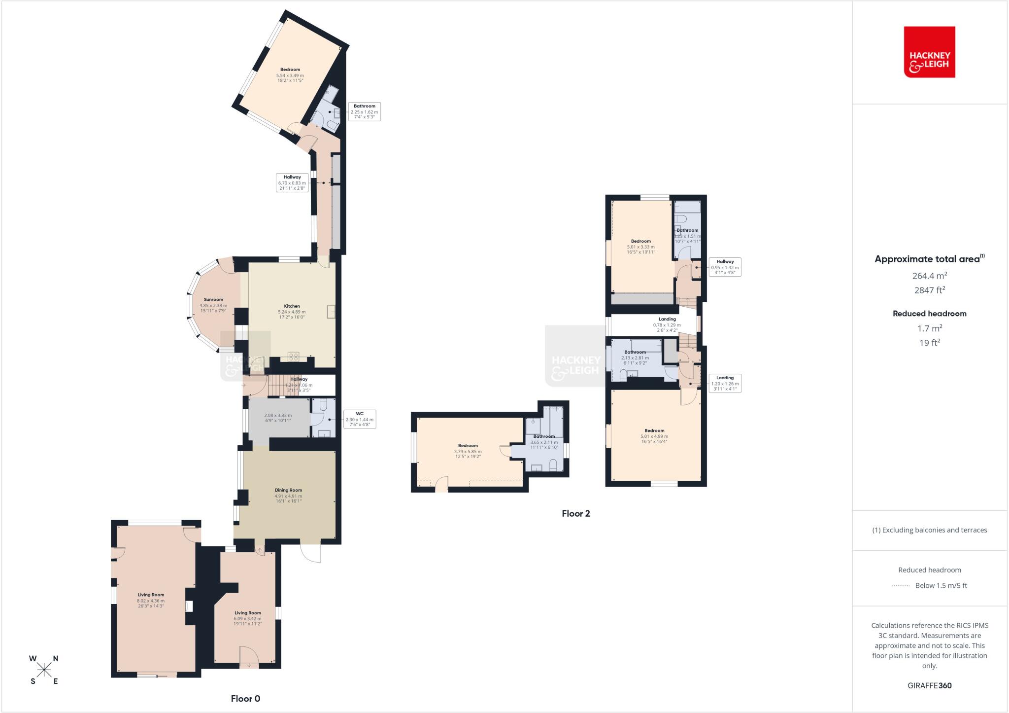 Coach House, Oakland, Carriage Drive, Windermere, LA23 1SA floorplan
