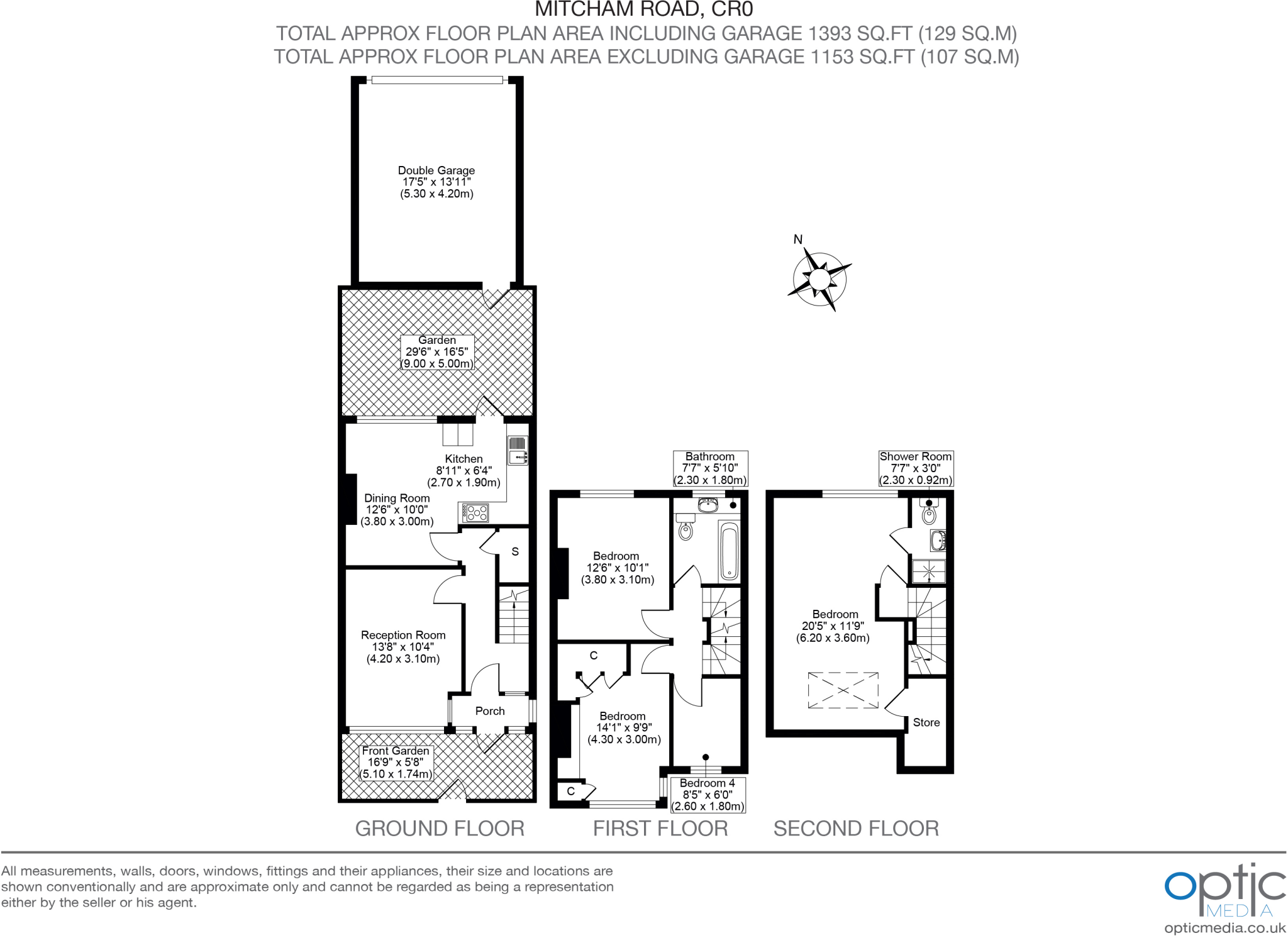 Mitcham Road , Croydon  floorplan