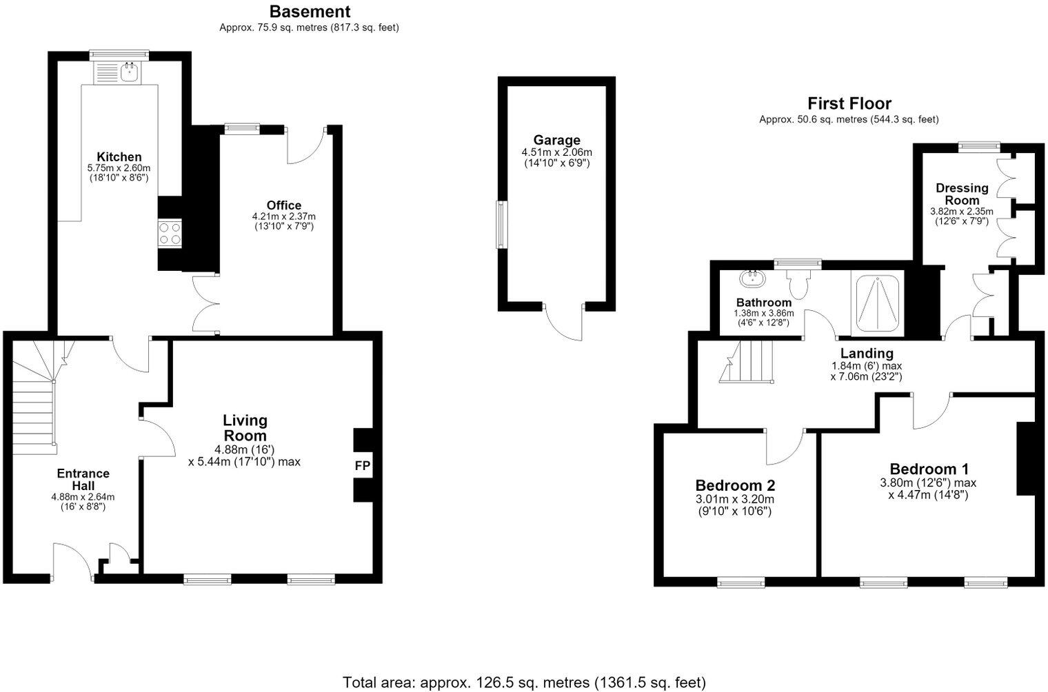 Huddersfield Road, Denshaw, Saddleworth floorplan