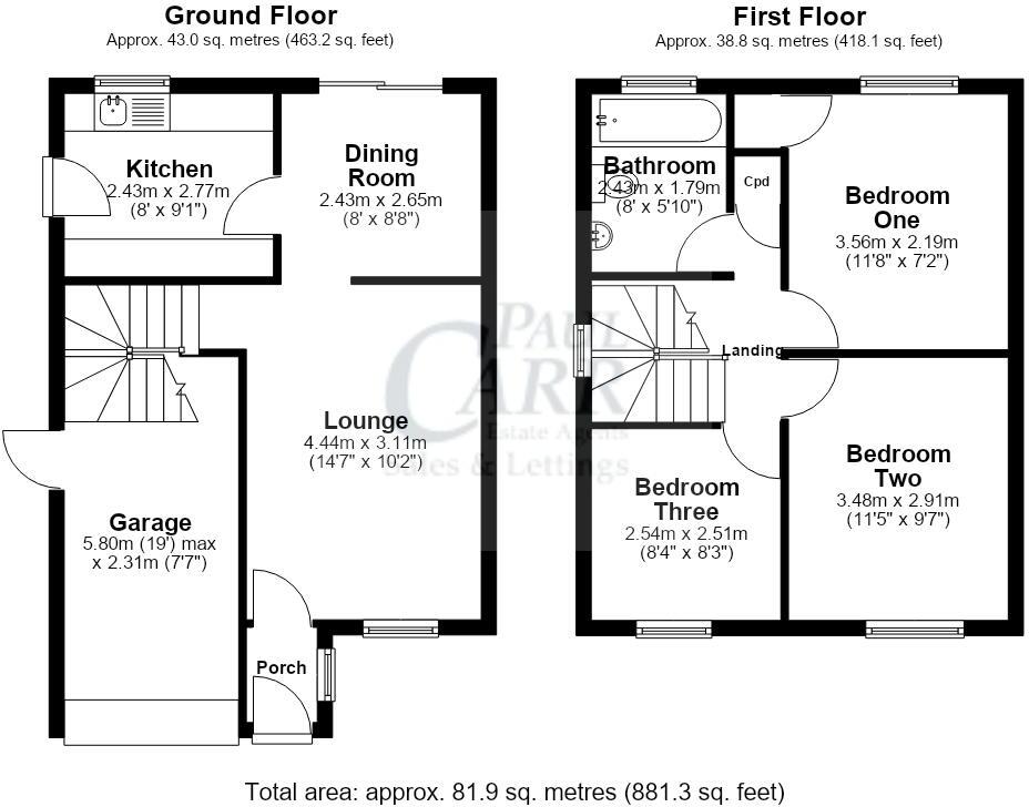 Greenwood Park, Hednesford  floorplan