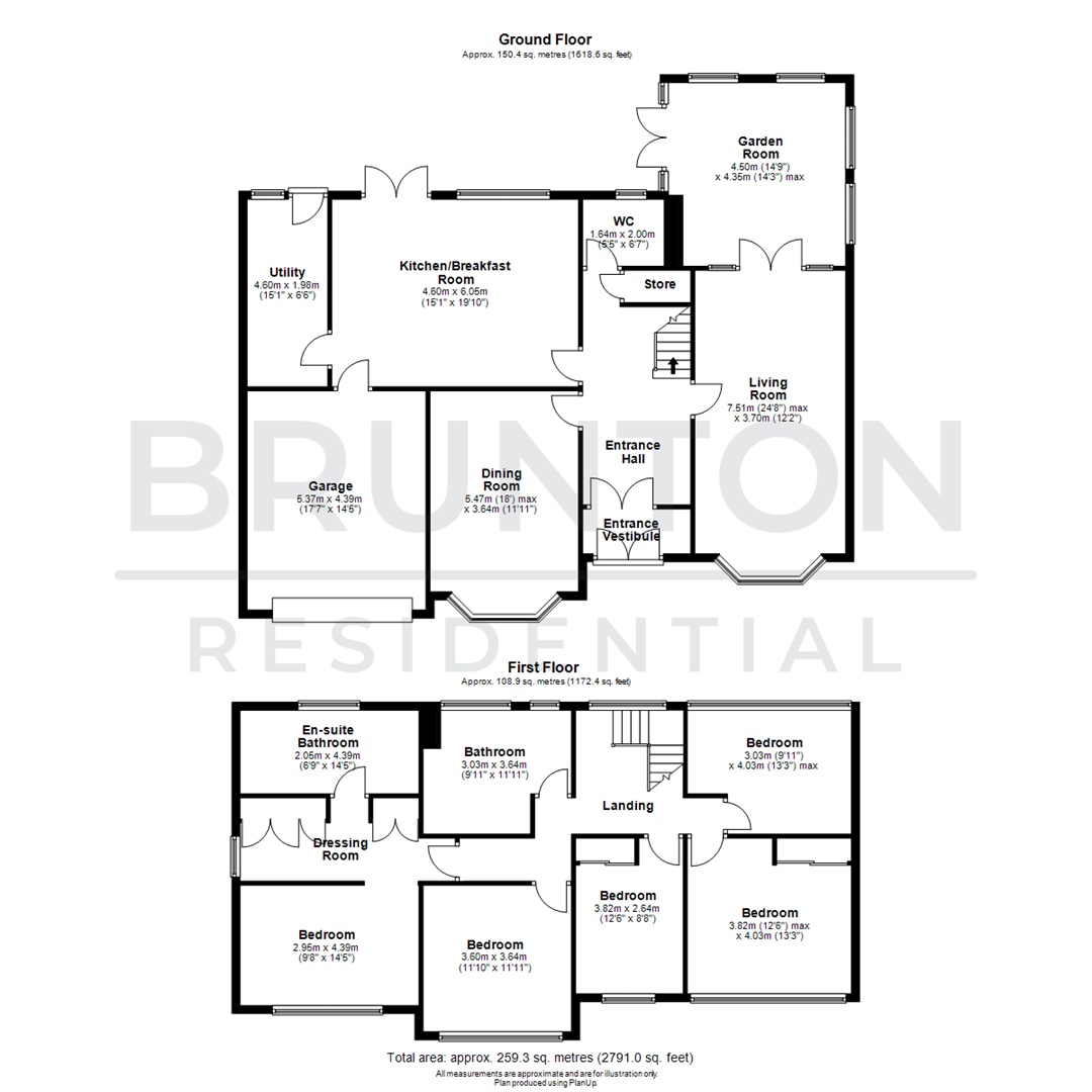 Willow Way, Darras Hall, NE20 floorplan