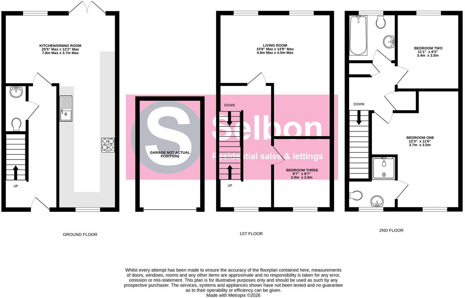 Fawn Drive, Aldershot floorplan