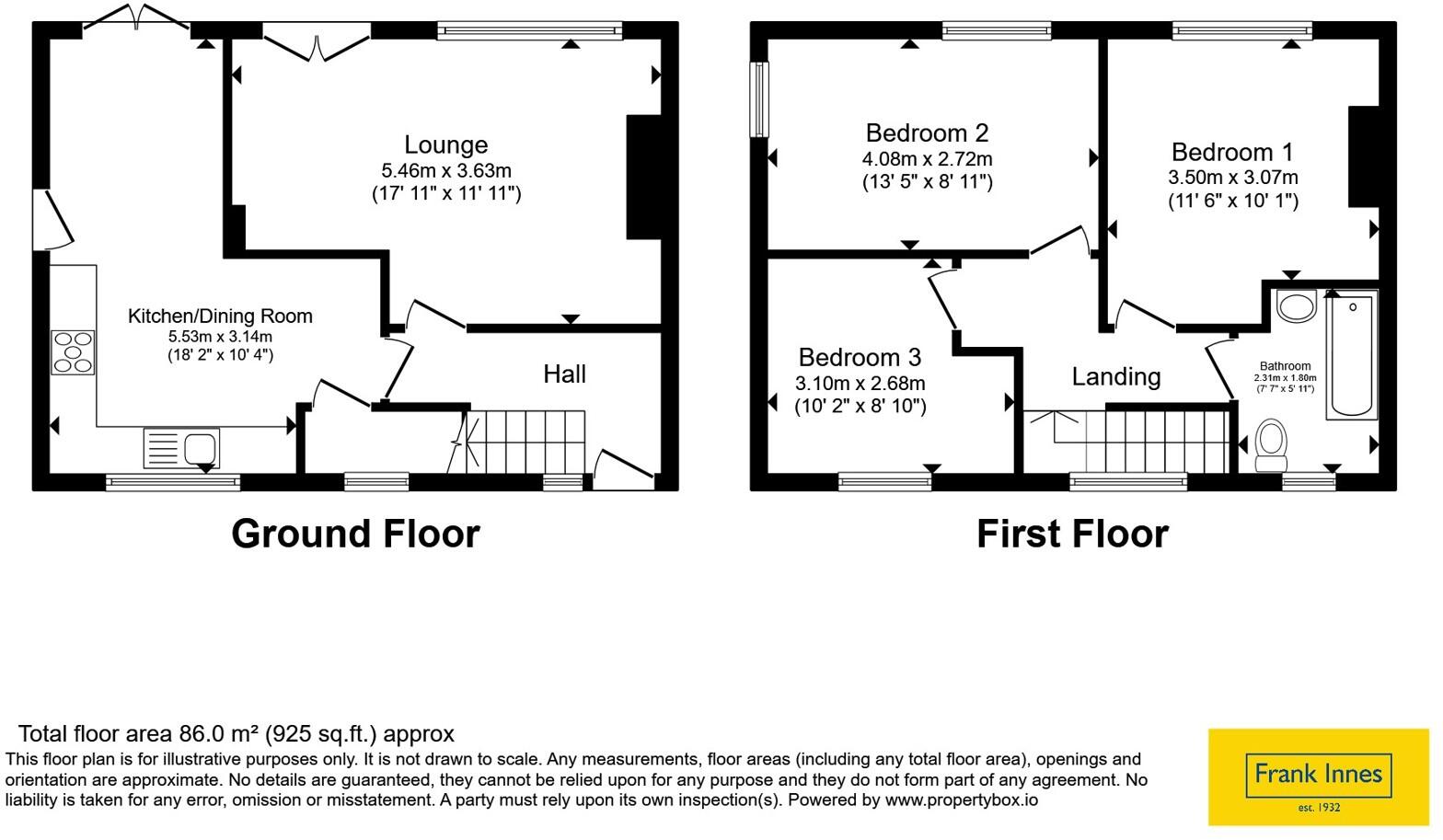 Dale Lane, Blidworth, Mansfield, Nottinghamshire, NG21 floorplan