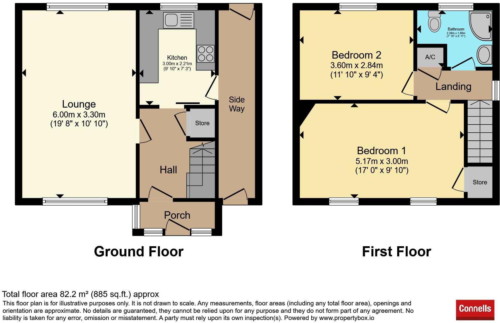 Hough Road, Walsall floorplan