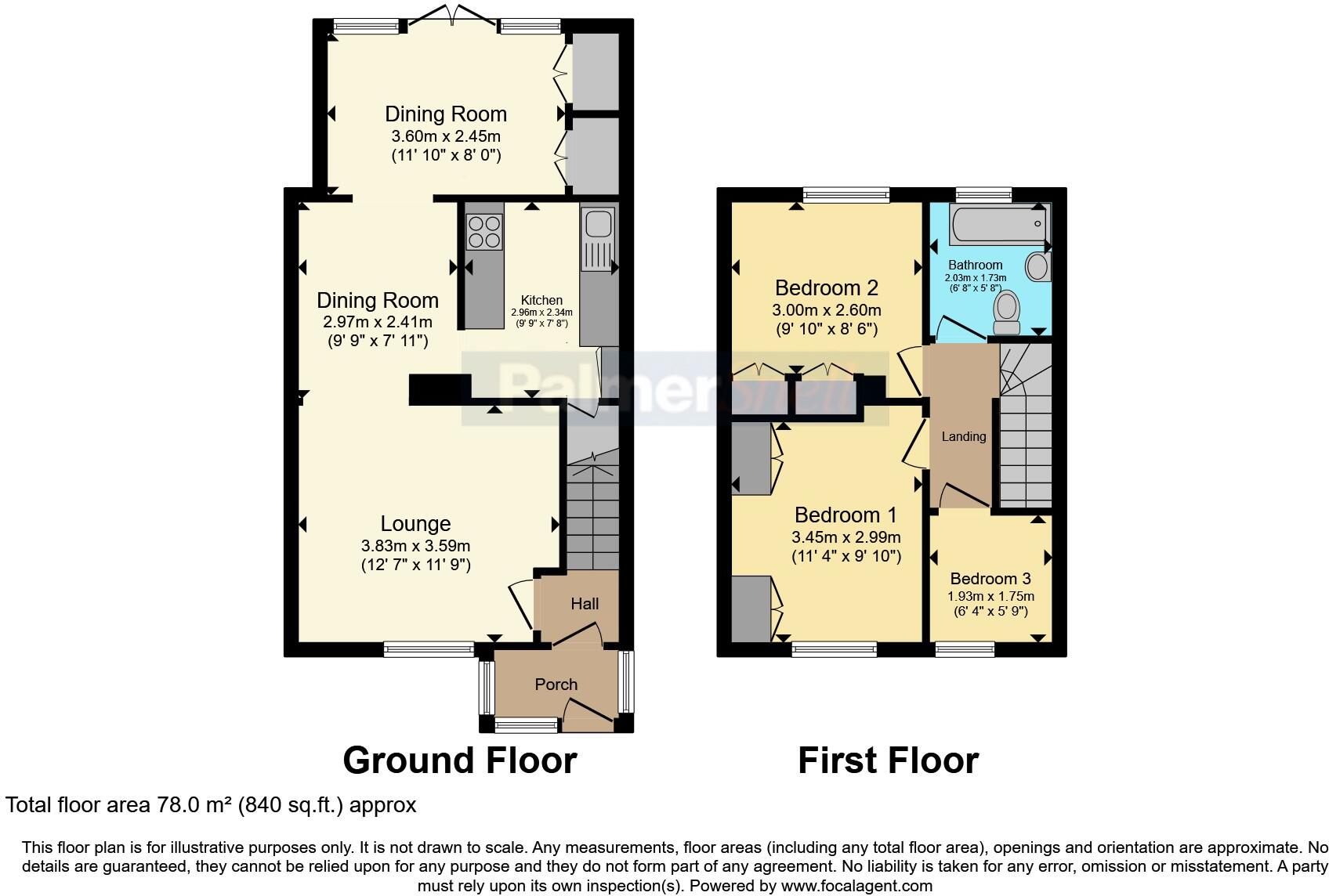 Park Gardens, Christchurch, Dorset, BH23 floorplan