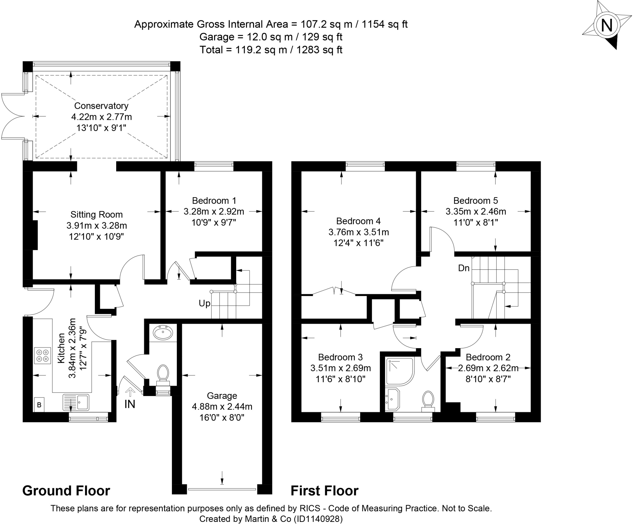 May Tree Close, Winchester floorplan