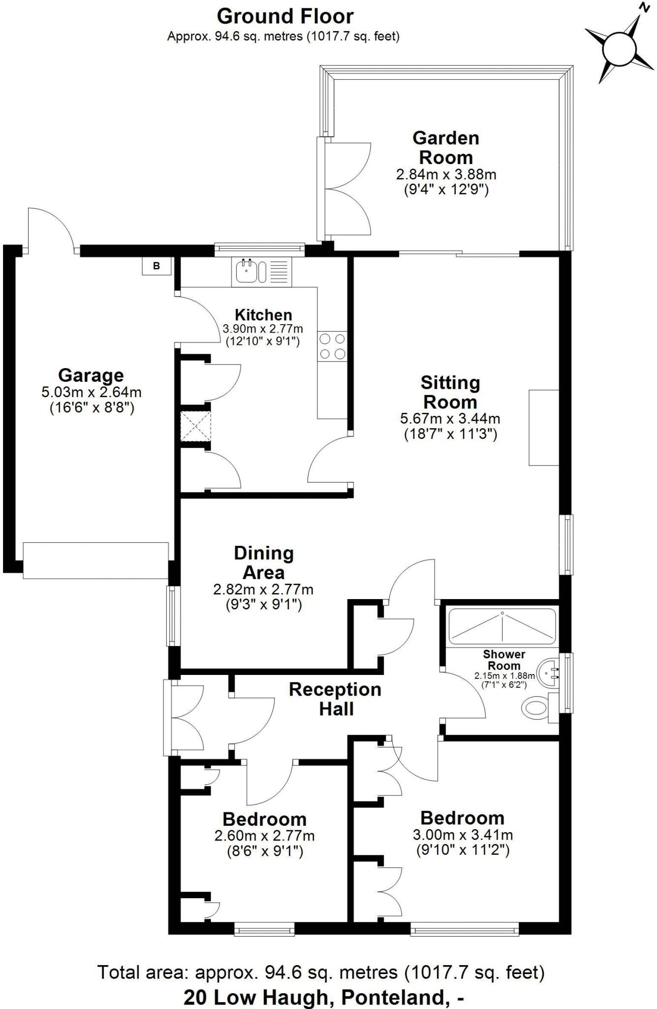 Low Haugh, Ponteland, Newcastle Upon Tyne  floorplan