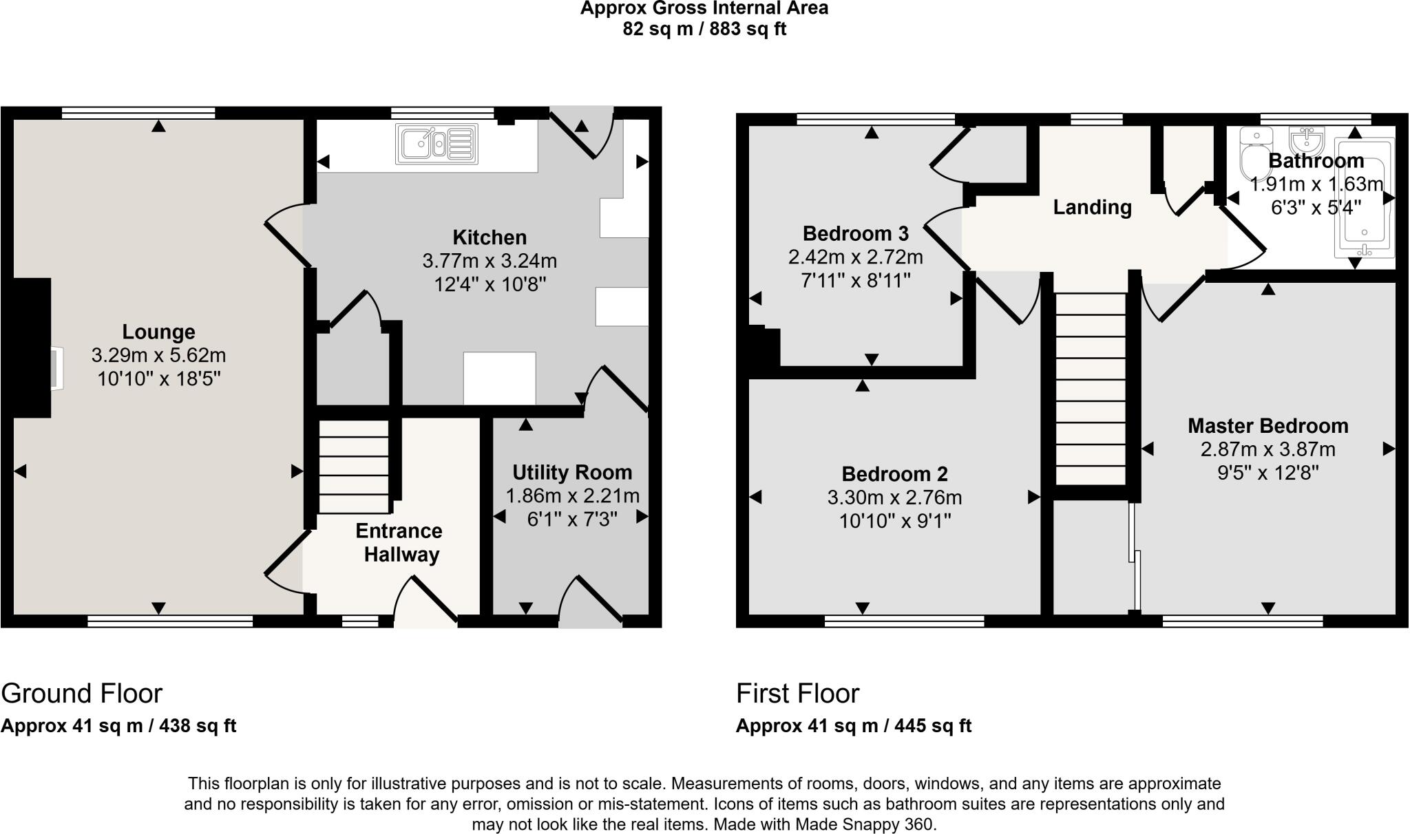 Holland Crescent, Cumnock floorplan