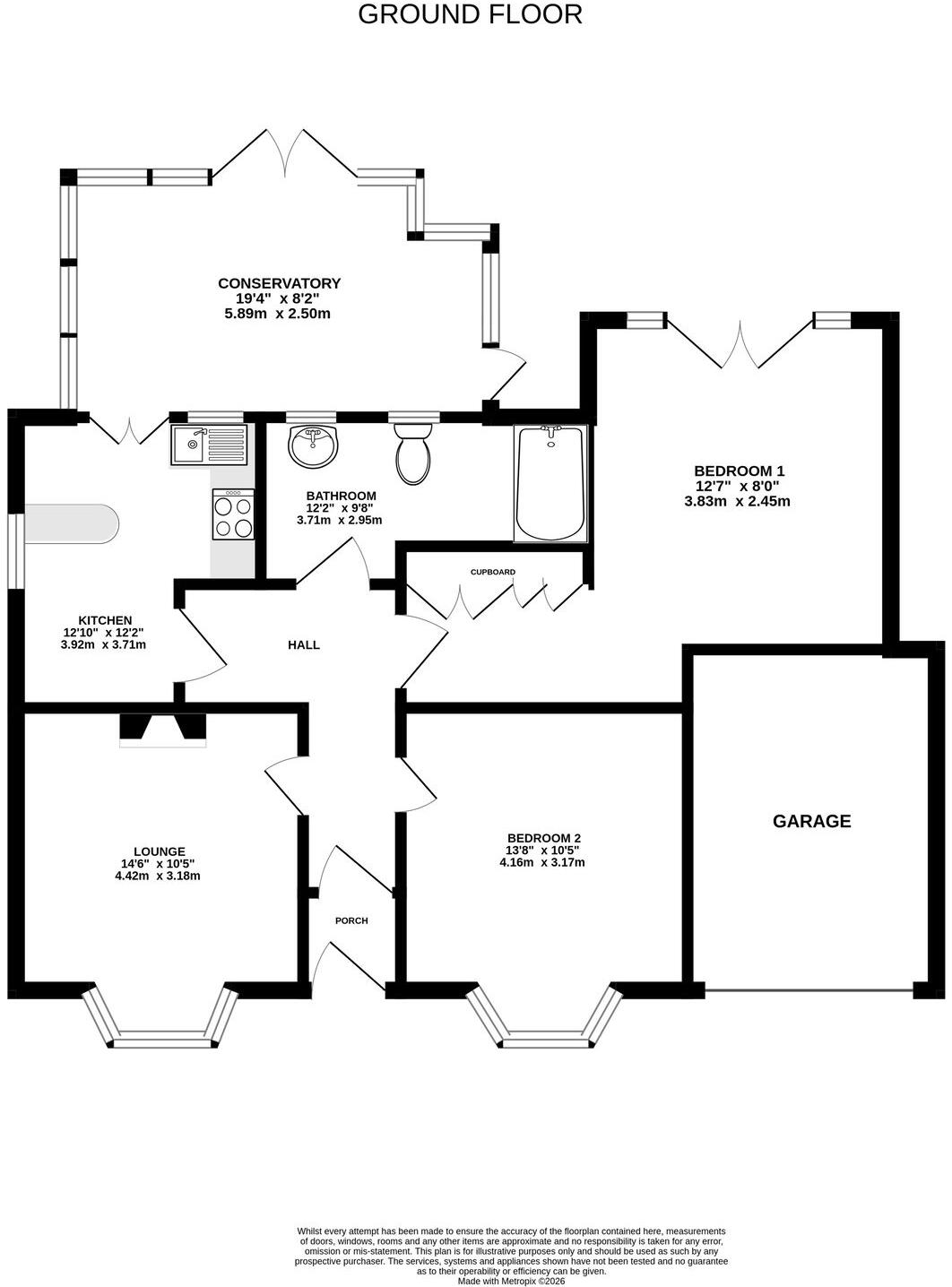 Haig Avenue, Rochester, ME1 floorplan