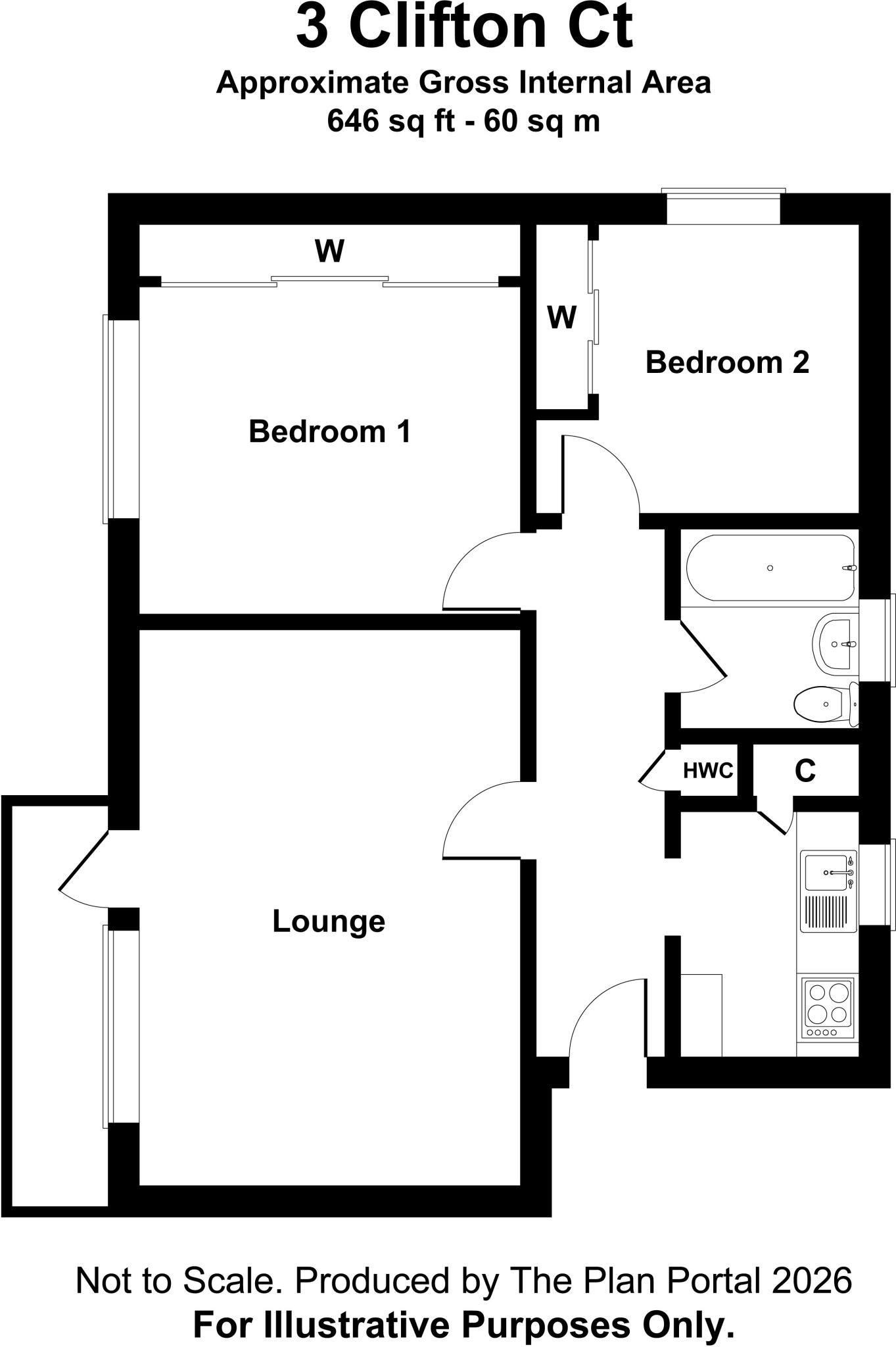 Clifton Road, Shirley, Southampton, SO15 floorplan
