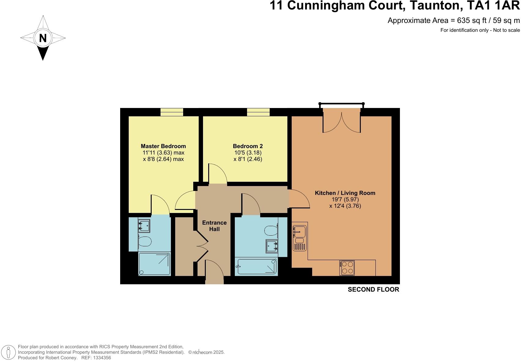 Cunningham Court, Taunton floorplan