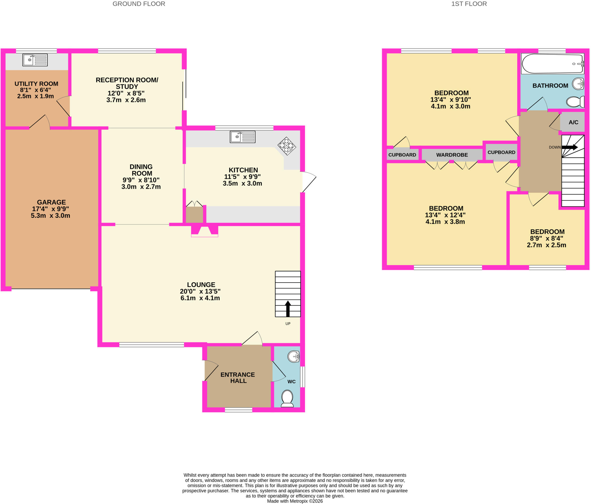 Kevins Drive, Yateley, Hampshire, GU46 floorplan