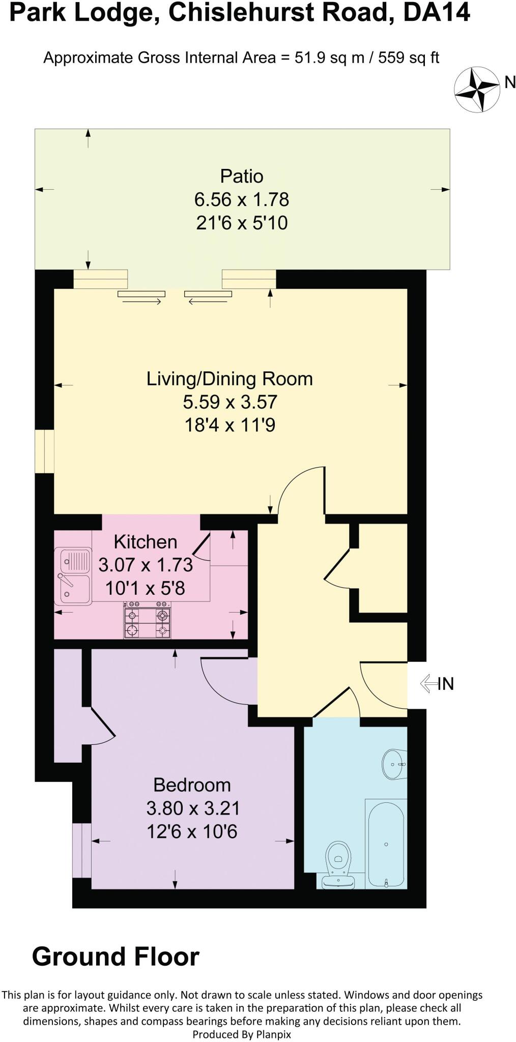 Chislehurst Road, Sidcup floorplan
