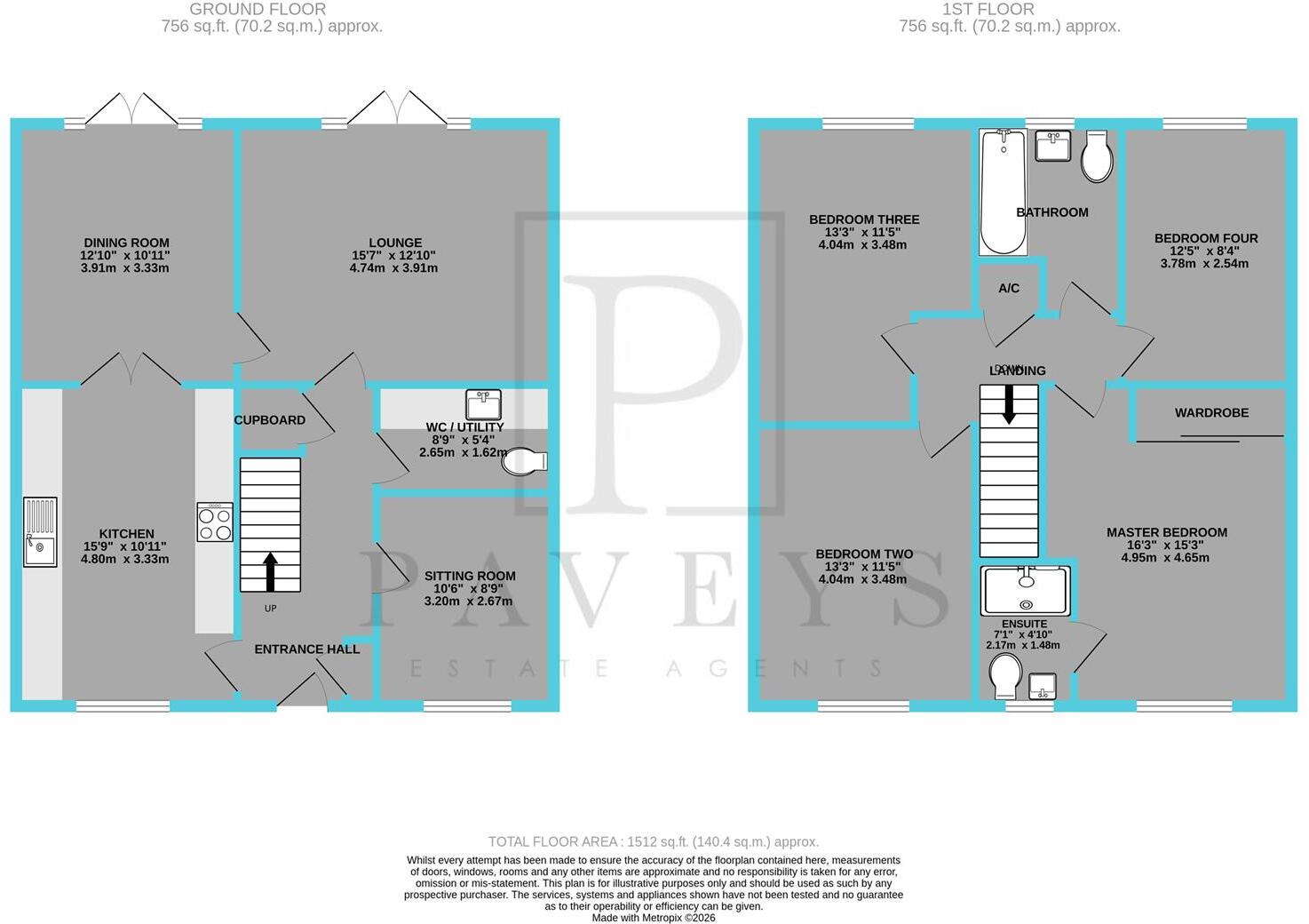 Samphire Way, Frinton On Sea floorplan