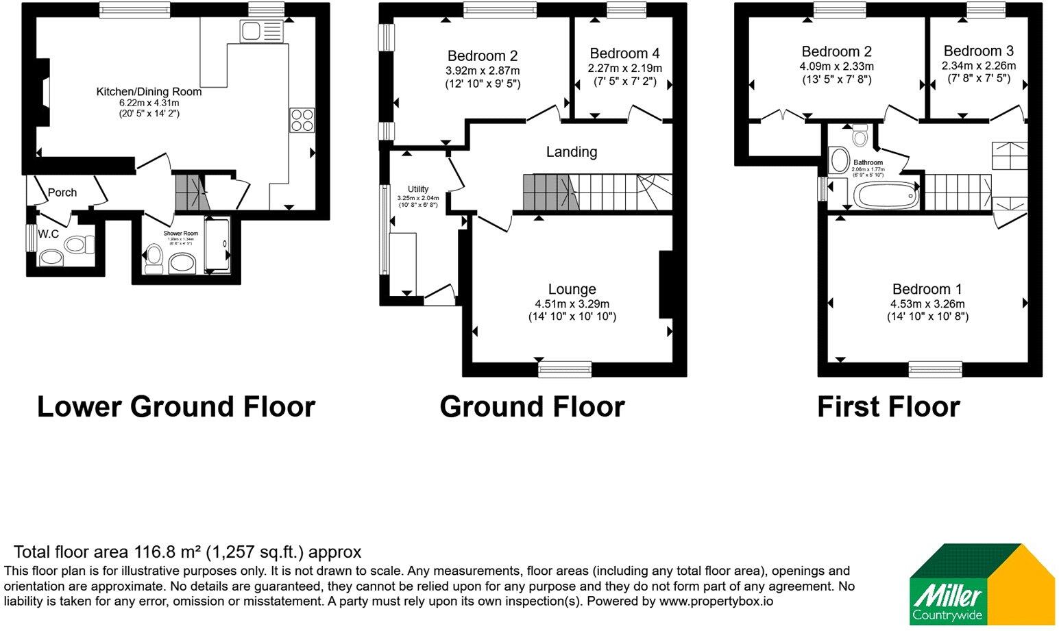 Alexandra Road, Torquay, Devon, TQ1 floorplan