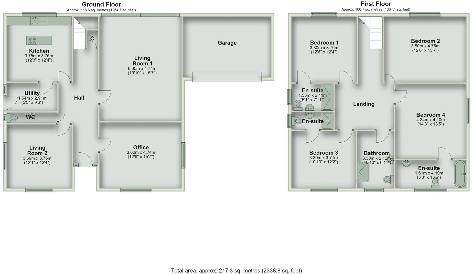 Cilcain Road, Pantymwyn, CH7 floorplan