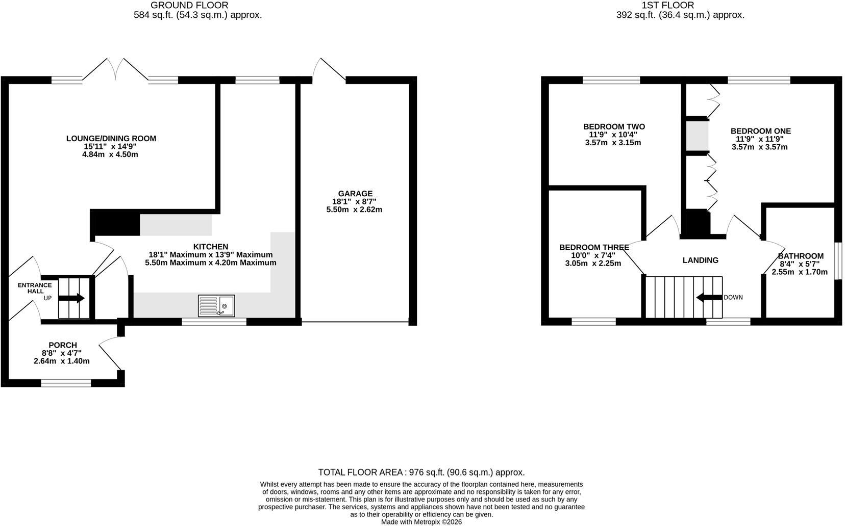 Dunham Road, Northwich floorplan