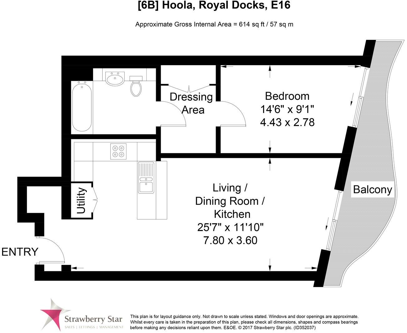 Tidal Basin Road, London, E16 floorplan