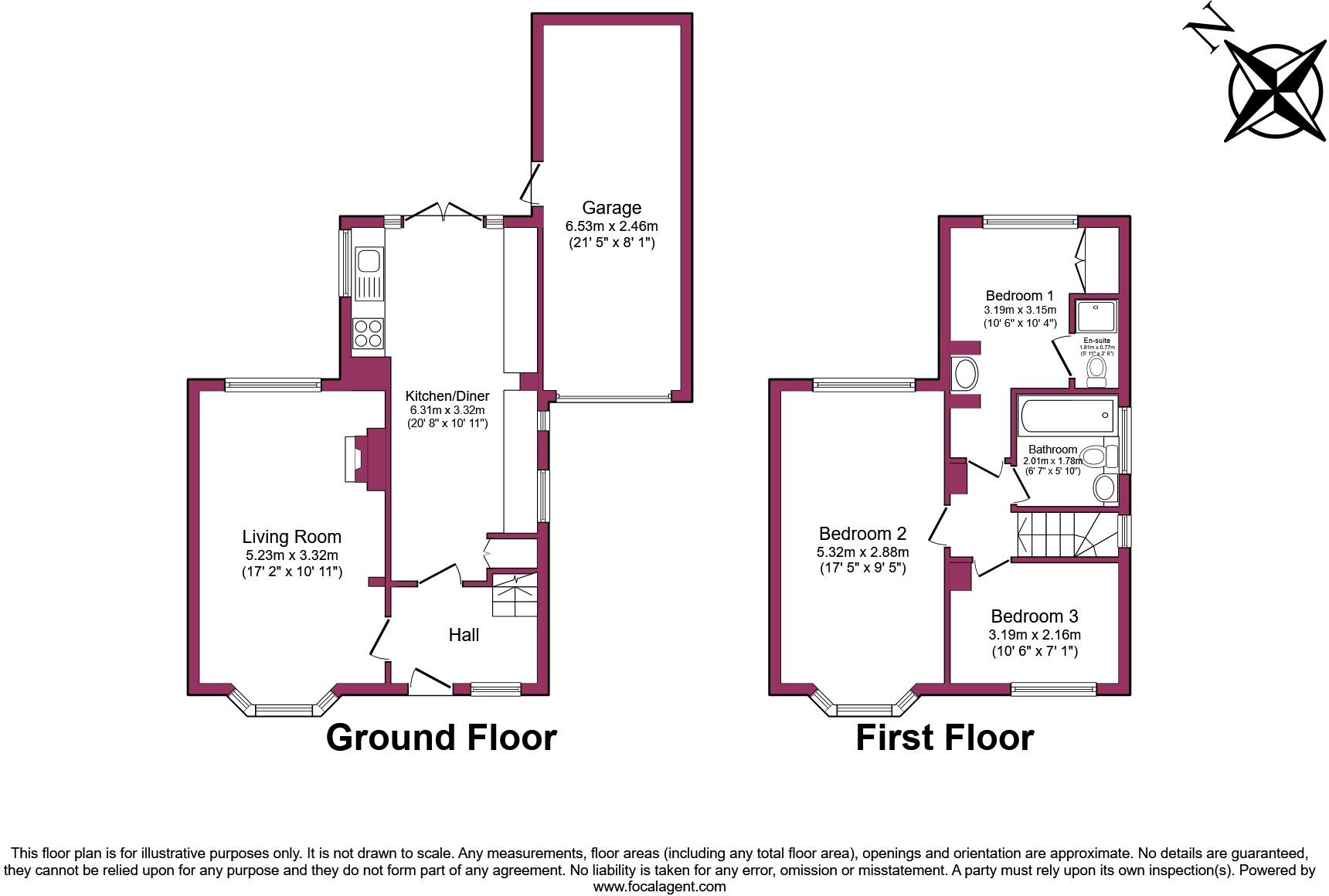Bradford Road, Sandbeds, Keighley floorplan