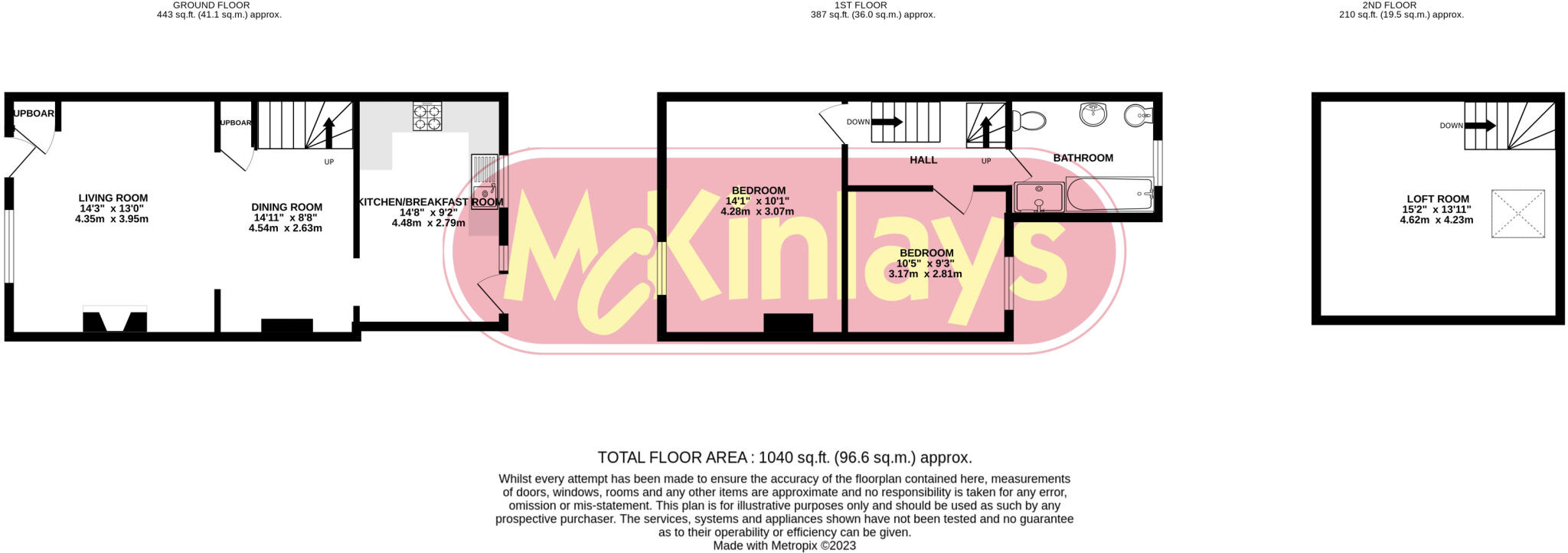 Oxen Road, TA18 floorplan