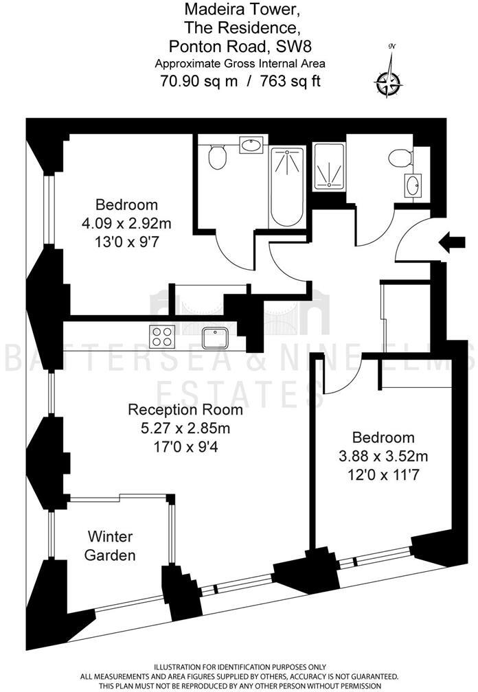 Madeira Tower, The Residence floorplan